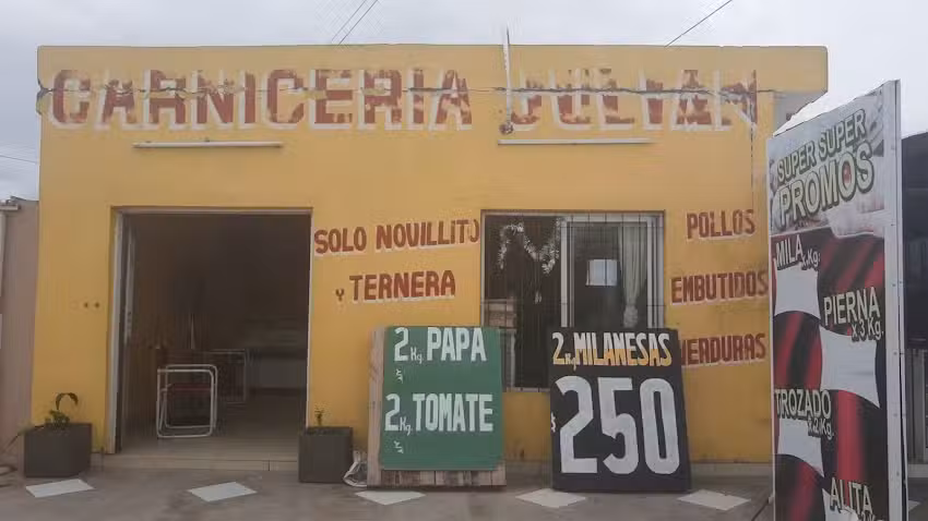 Carniceria Juli&aacute;n y verduler&iacute;a calo y vendo