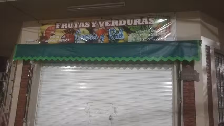 Frutas y Verduras G&eacute;nesis y Ruth