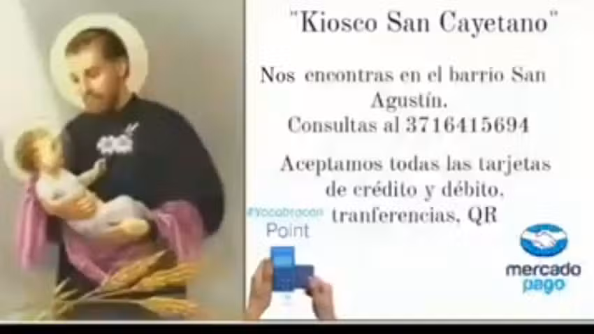 Kiosko, verduleria San Cayetano