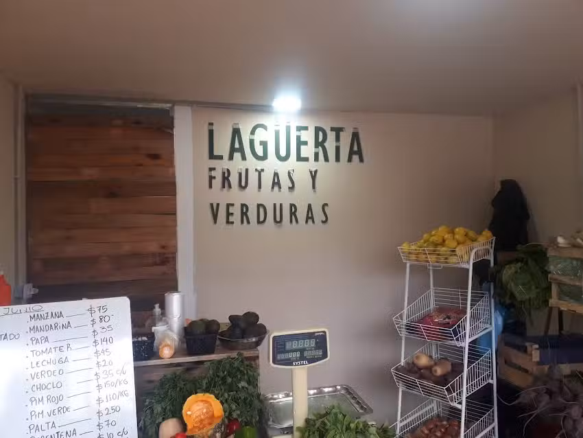 LAG&Uuml;ERTA frutas y verduras