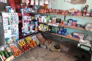 Maxikiosko, art de limpieza, comestibles, verduras.