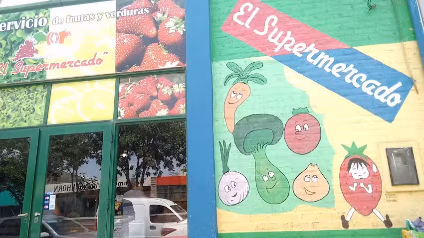 Supermercado Frutas y Verduras